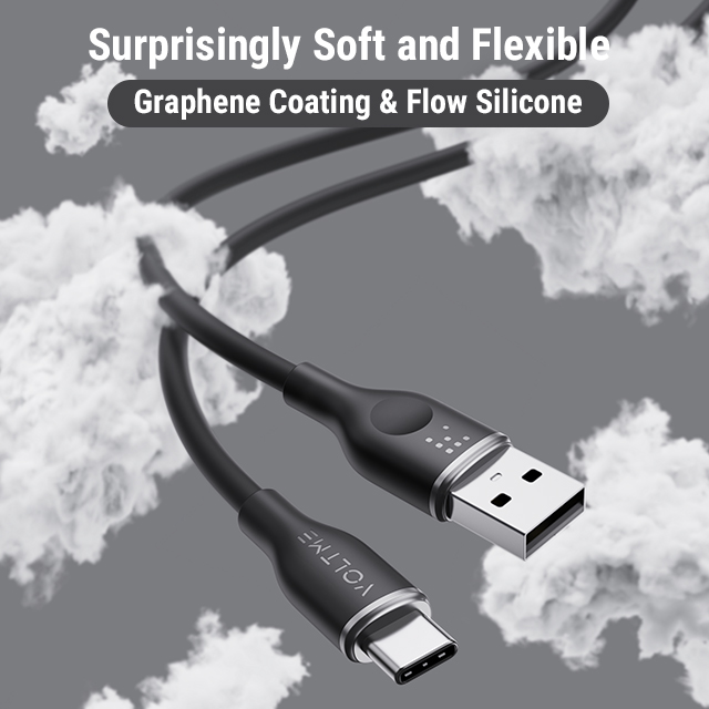 Powerlink Moss Series 3.3ft / 1M USB-A-TO-C Cable