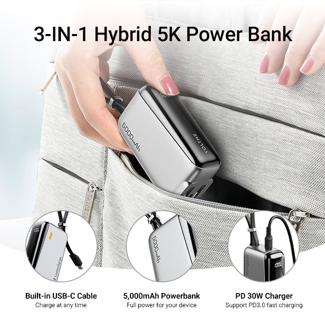 VOLTME GaNZero 5K Hybrid Power Charger